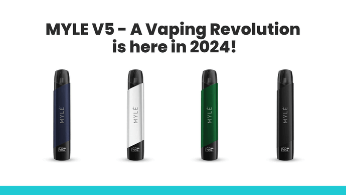 MYLE V5 - A Vaping Revolution is here in 2024!
