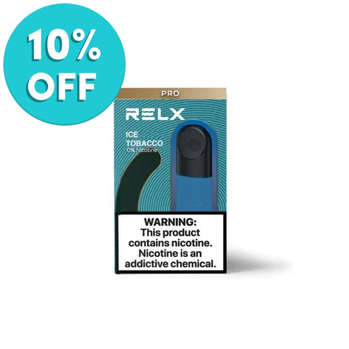 RELX Infinity Pro Pods: Ice Tobacco - PodVapes