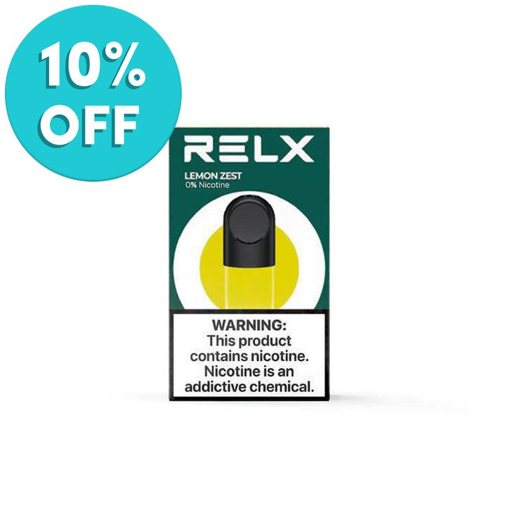 RELX Infinity Pro Pods: Lemon Zest - PodVapes