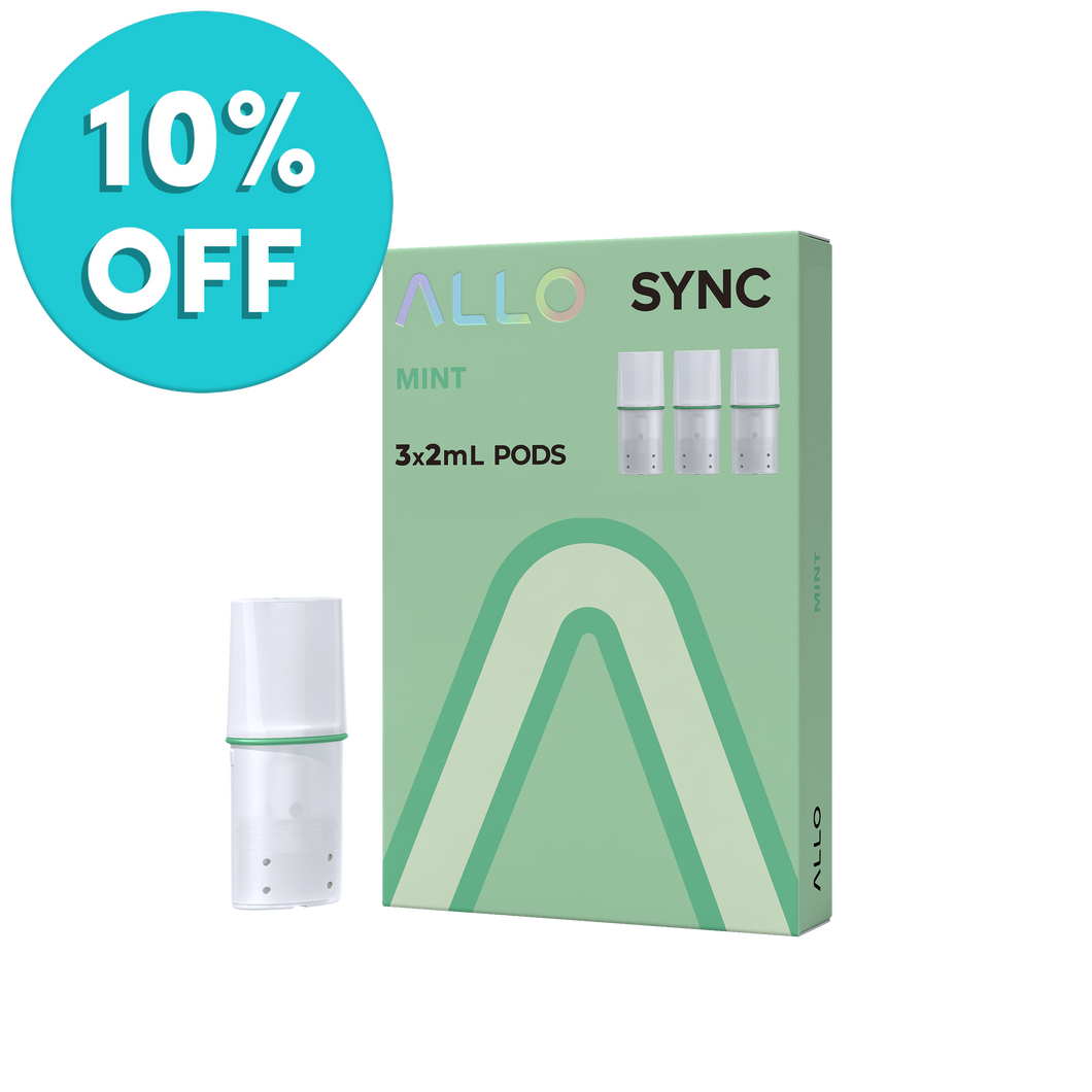 ALLO Sync Pods: Mint - PodVapes