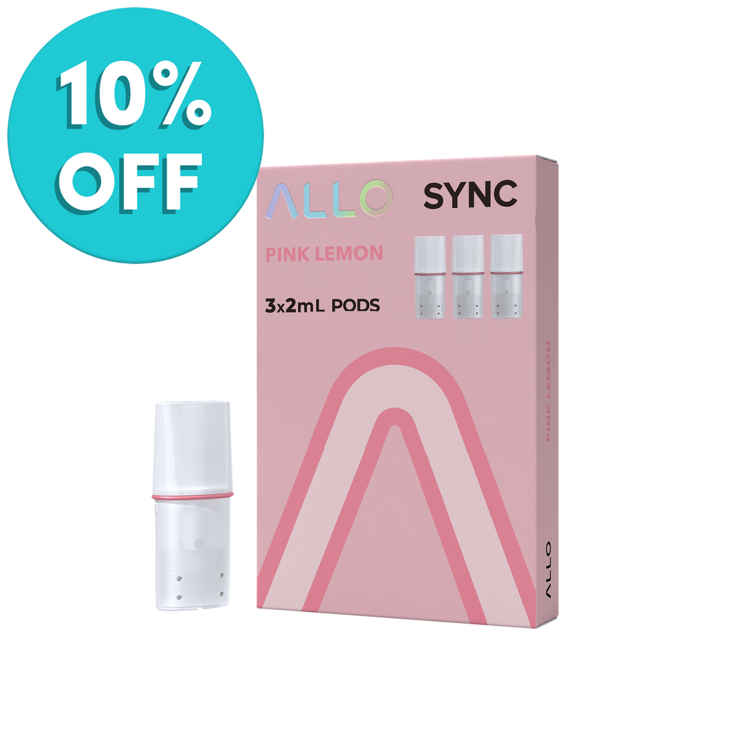 ALLO Sync Pods: Pink Lemon - PodVapes