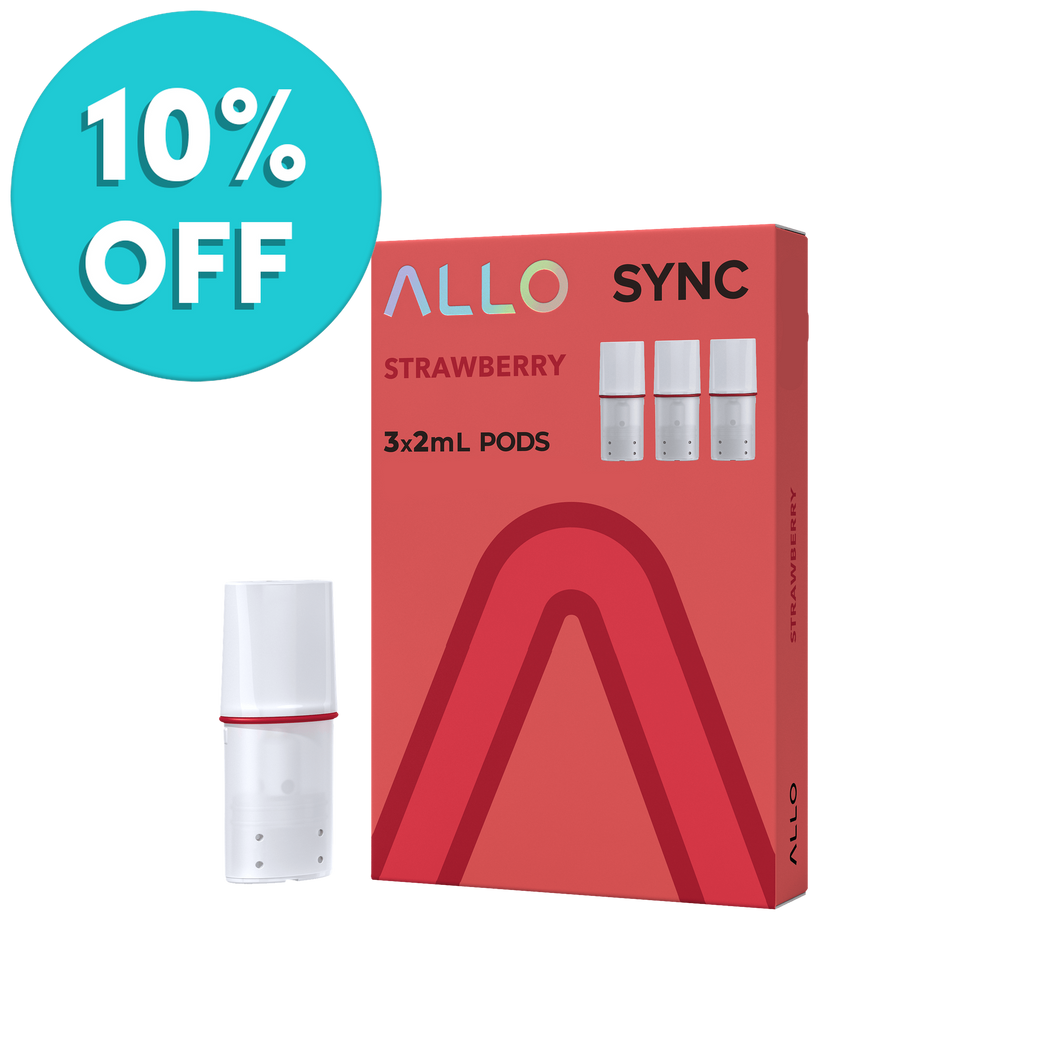 ALLO Sync Pods: Strawberry - PodVapes