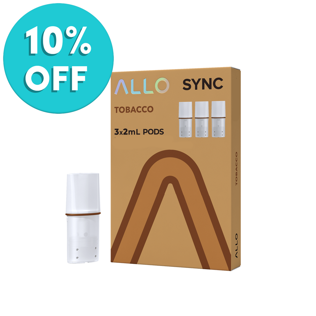 ALLO Sync Pods: Tobacco - PodVapes