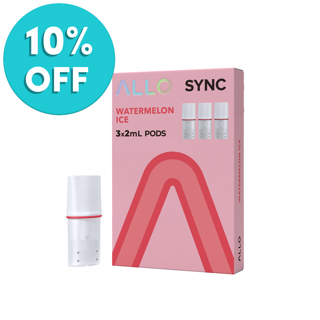ALLO Sync Pods: Watermelon Ice - PodVapes