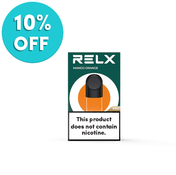 RELX Infinity Pro Pods: Mango Orange - PodVapes