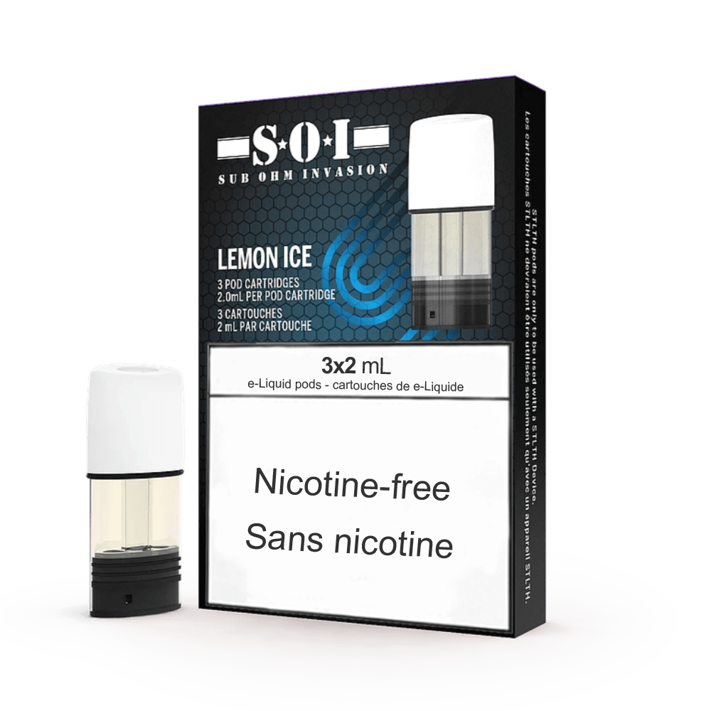 STLTH SOI Pods: Lemon Ice