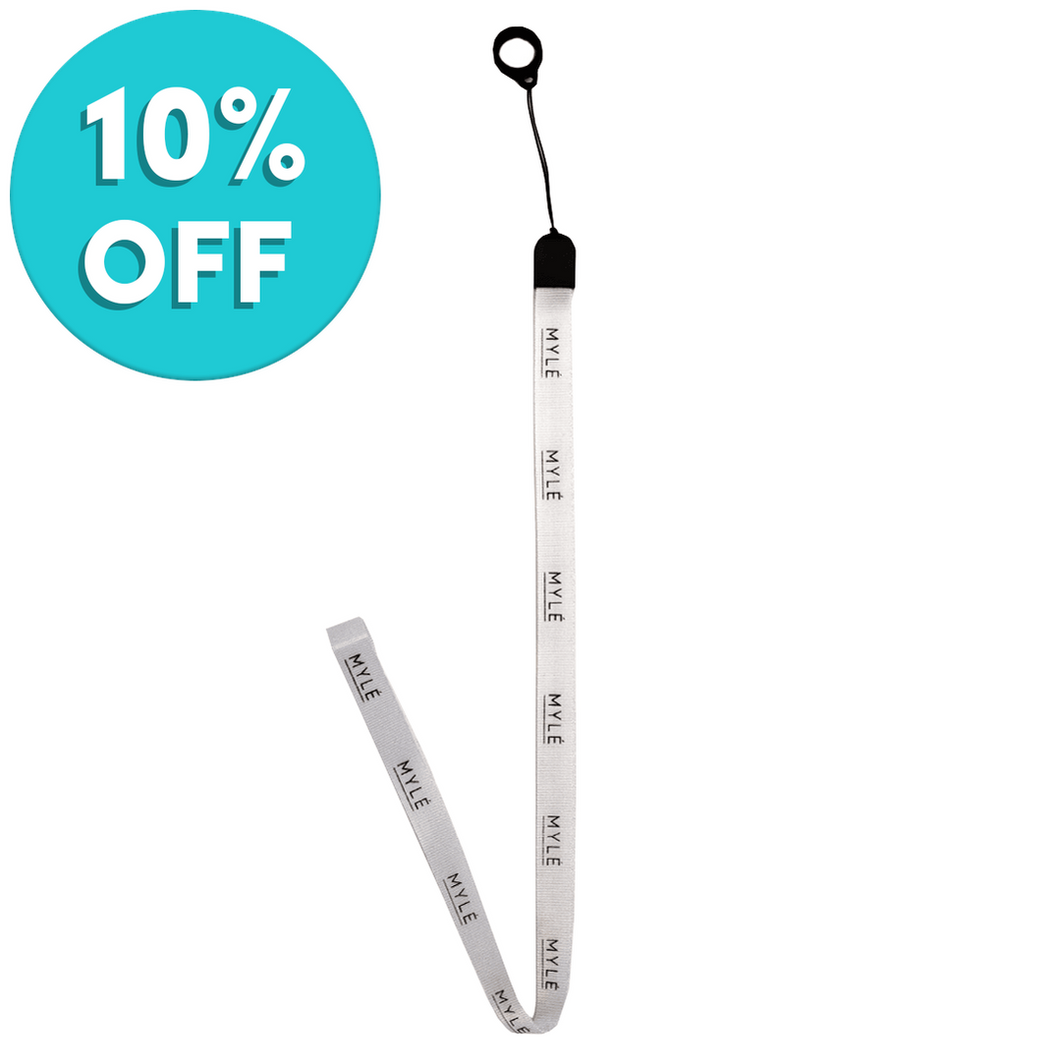 Myle Lanyard - White-PodVapes™ Australia