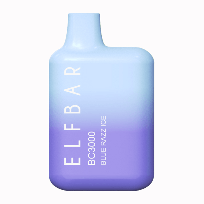 ELFBAR BC3000 Disposable Vape: Blue Razz Ice-PodVapes