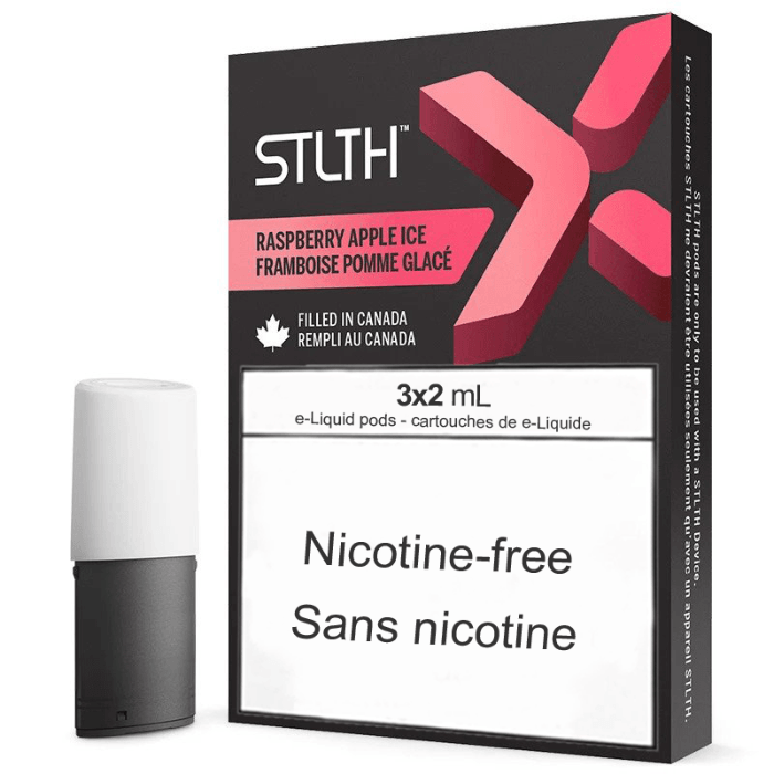 STLTH X Pods: Raspberry Apple Ice