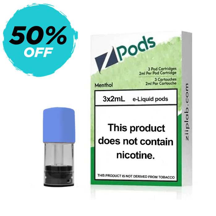 ZiiP S Pods: Menthol - PodVapes