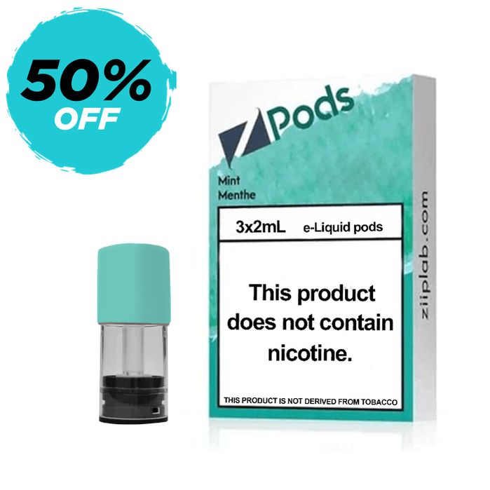 ZiiP S Pods: Mint - PodVapes