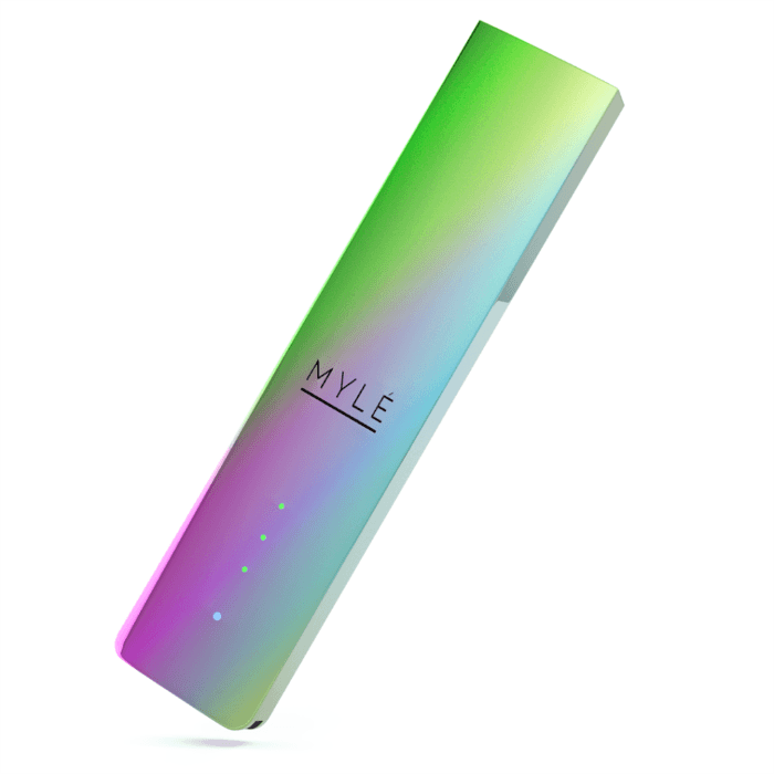 MYLÉ V4 Vape Device: Cosmic Rainbow