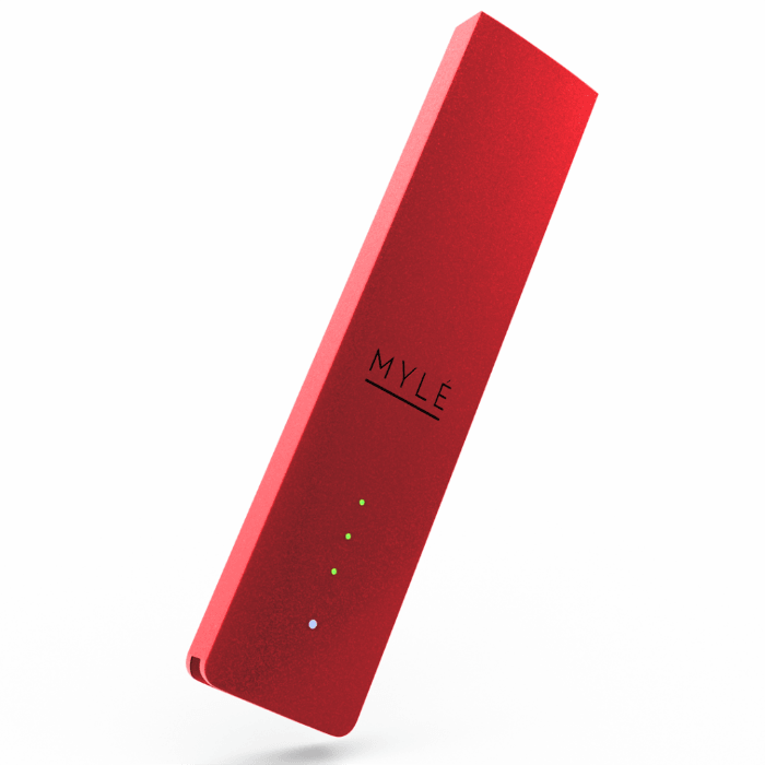 MYLÉ V4 Vape Device: Ruby Red