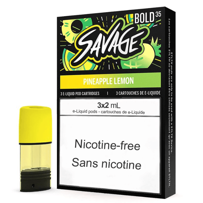 STLTH Savage Pods: Pineapple Lemon