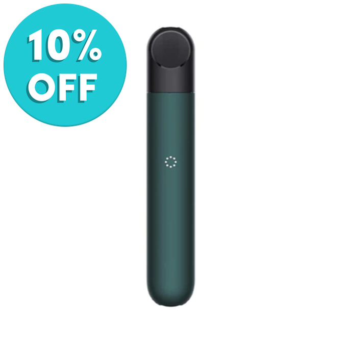 RELX Infinity Vape Device: Forest Green-PodVapes