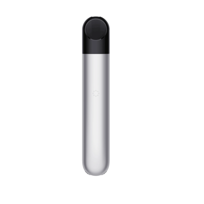RELX Infinity Vape Device: Silver-PodVapes