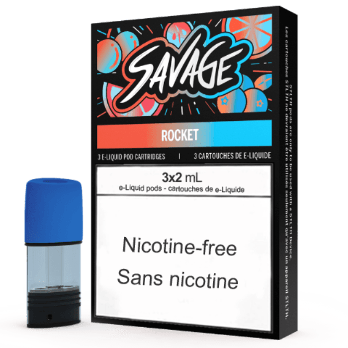 STLTH Savage Pods: Rocket - PodVapes