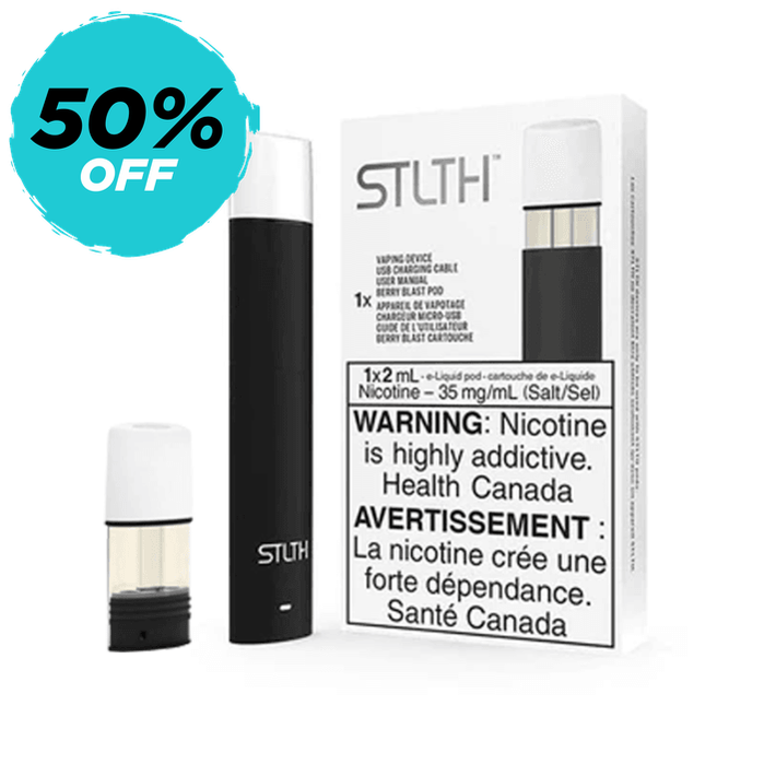 STLTH Vape Starter Kit: Black