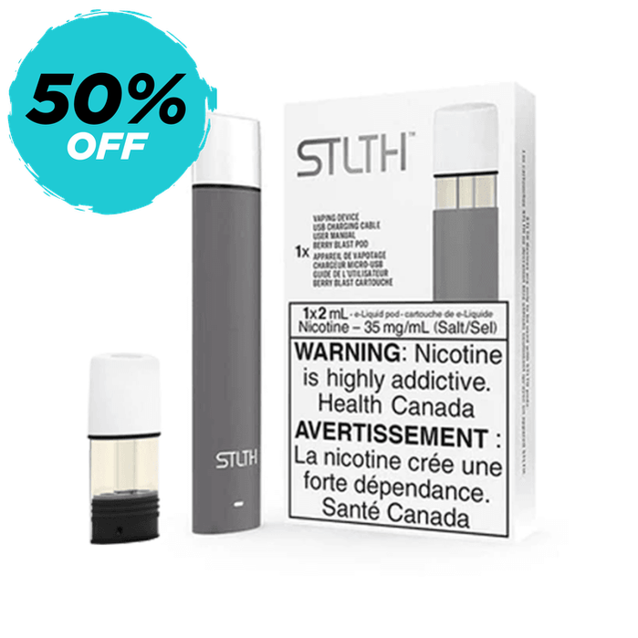 STLTH Vape Starter Kit: Grey