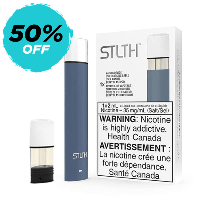 STLTH Vape Starter Kit: Blue