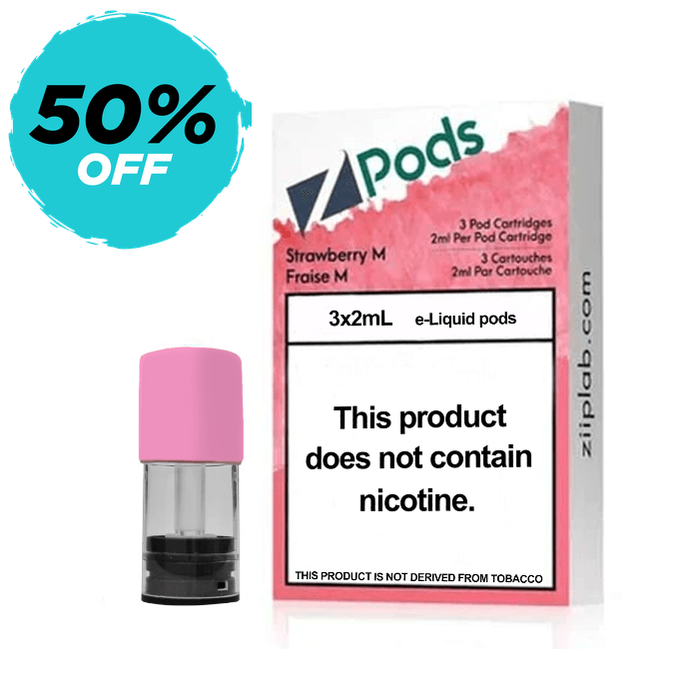 ZiiP S Pods: Strawberry Milk - PodVapes