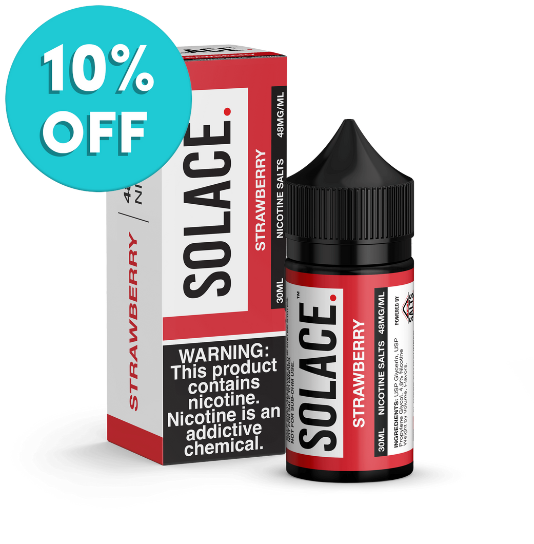 Solace Vape Juice - Strawberry-PodVapes™ Australia