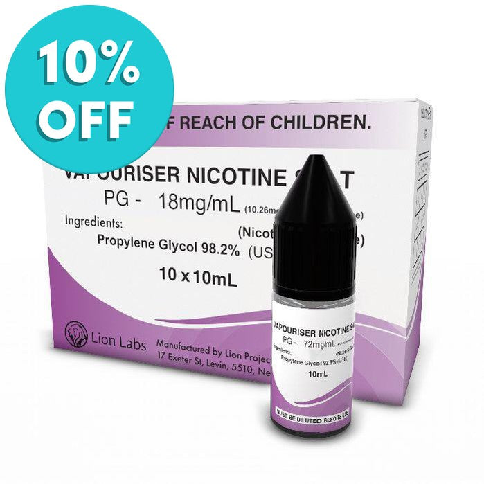 NicShot Vapouriser Nicotine - Nicotine Salt - PodVapes