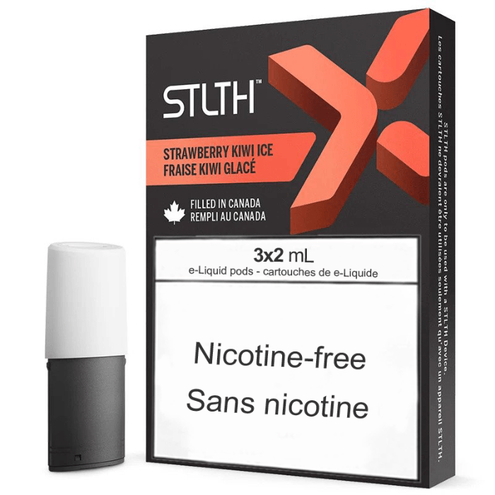 STLTH X Pods: Strawberry Kiwi Ice