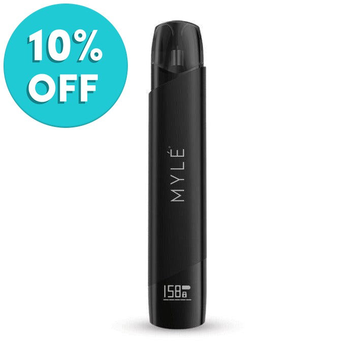 MYLÉ V5 Vape Device: Jet Black-PodVapes