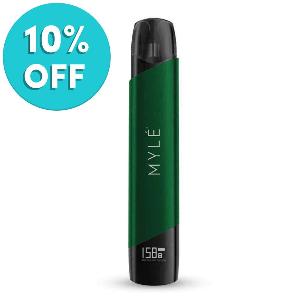 MYLÉ V5 Vape Device: Racing Green-PodVapes