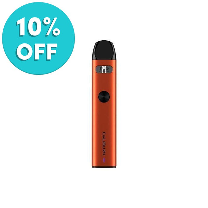 Uwell Caliburn A2 Pod Kit - Orange-UWELL-PodVapes
